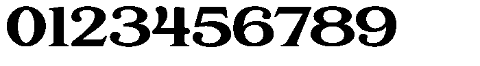 Briswood Serif Semi Exp Font OTHER CHARS