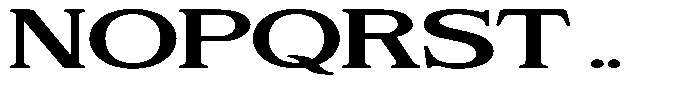 Briswood Serif Semi Exp Font UPPERCASE