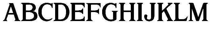 Briswood Serif Font UPPERCASE