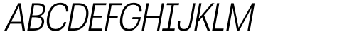 Britanica Condensed Regular Italic Font UPPERCASE