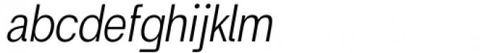 Britanica Condensed Regular Italic Font LOWERCASE