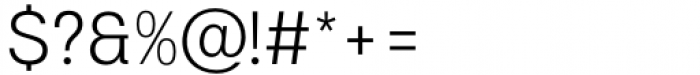 Britanica Semi Condensed Regular Font OTHER CHARS