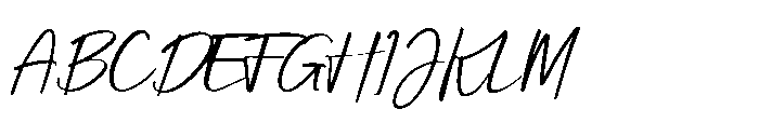 Brithalia Font UPPERCASE