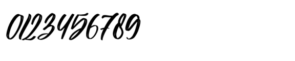 Brithania Regular Font OTHER CHARS