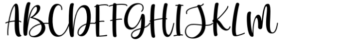 Brithany Font UPPERCASE