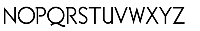 British Cinema JNL Regular Font UPPERCASE