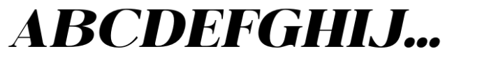 British Classical Black Italic Font UPPERCASE