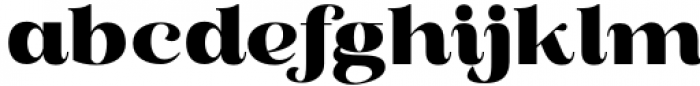 British Classical Black Neue Font LOWERCASE