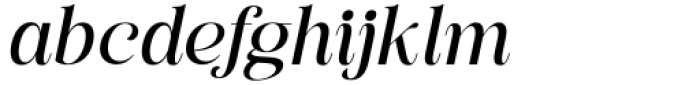 British Classical Light Italic Neue Font LOWERCASE