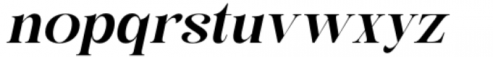 British Classical Medium Italic Font LOWERCASE