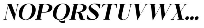 British Classical Semi Bold Italic Font UPPERCASE
