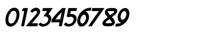 British Nouveau JNL Oblique Font OTHER CHARS