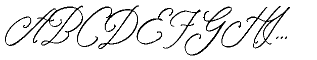 British Poems Regular Font UPPERCASE