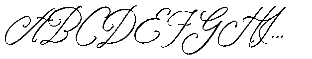 British Poems Rough Font UPPERCASE