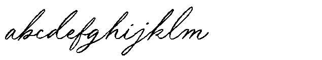 British Poems Rough FONT
