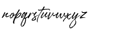 Britnes Regular Font LOWERCASE