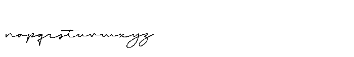 Briton Pair Script Font LOWERCASE