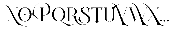 Briton Pair Serif Font UPPERCASE