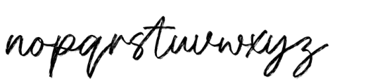 Brittney & Jasmine Font LOWERCASE