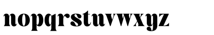 Brivane Regular Font LOWERCASE