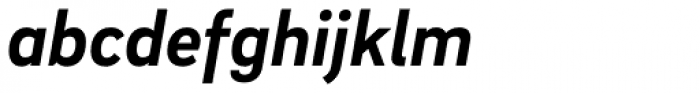 Brix Sans Bold Italic Font LOWERCASE