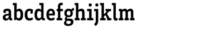 Brix Slab Condensed Bold Font LOWERCASE