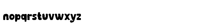 Brizzy Moon Font LOWERCASE