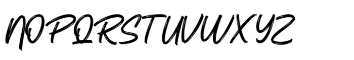 Brmsli Font UPPERCASE