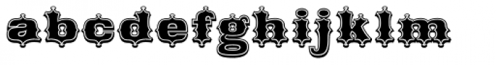 Broadgauge Ornate Cond Font LOWERCASE
