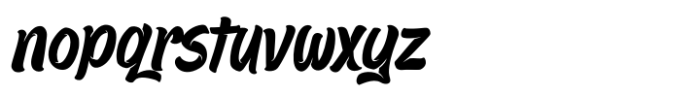 Broadline Font LOWERCASE