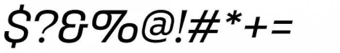 Broadside Medium Italic Font OTHER CHARS