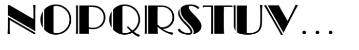 Broadway Com Engraved Font UPPERCASE