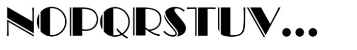 Broadway Engraved No2 Caps Font UPPERCASE