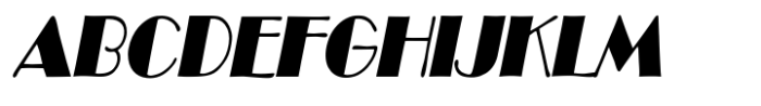 Broadway No2 Cd Italic Font UPPERCASE