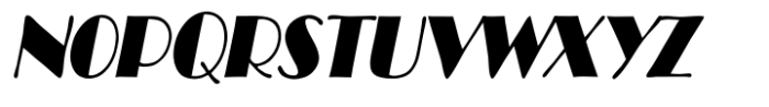 Broadway No2 Cd Italic Font UPPERCASE