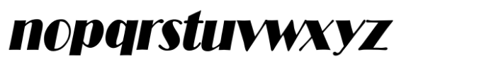 Broadway No2 Cd Italic Font LOWERCASE