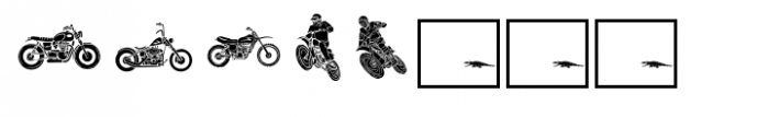 Brocades Dingbat Regular Font UPPERCASE