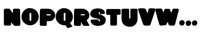 Brockless Font UPPERCASE