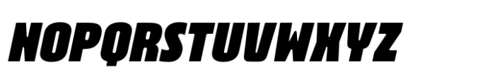 Brodaers Oblique Font UPPERCASE