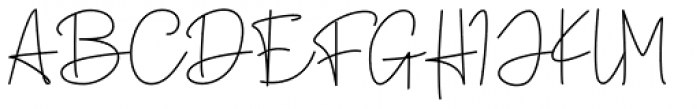 Broetown Signature Regular Font UPPERCASE
