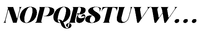 Broftin Resort  Italic Italic Font UPPERCASE