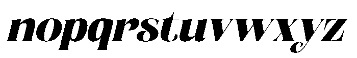 Broftin Resort  Italic Italic Font LOWERCASE