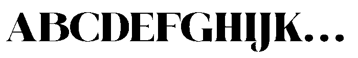 Broftin Resort  Regular Font UPPERCASE