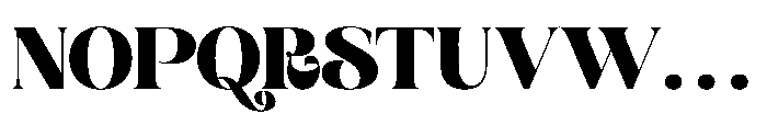 Broftin Resort  Regular Font UPPERCASE