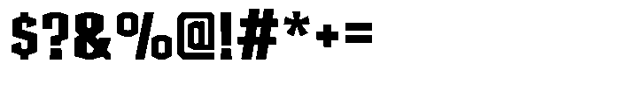 Brogame Font OTHER CHARS