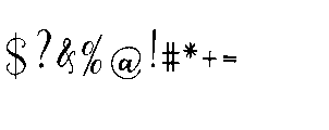Brogelin Font OTHER CHARS