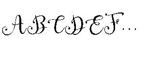 Brogelin Font UPPERCASE