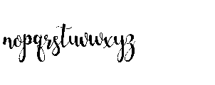 Brogelin Font LOWERCASE