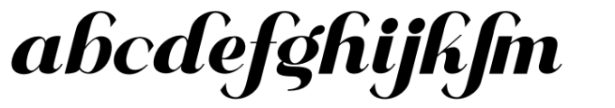 Brogi Bold Italic Font LOWERCASE