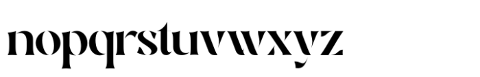 Brogte Regular Font LOWERCASE